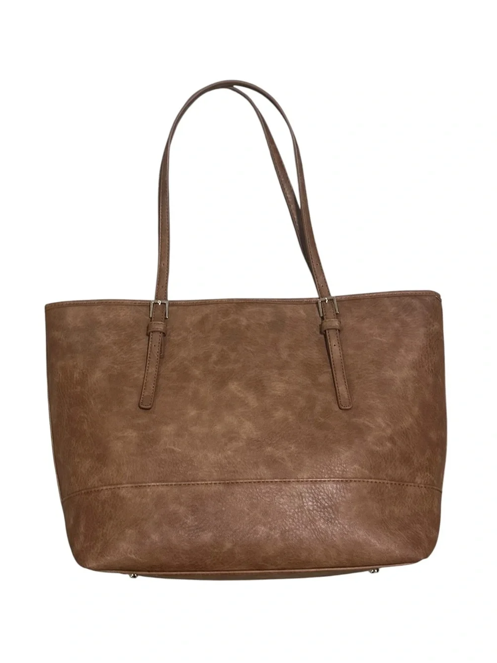 Urban Expressions. Brown Faux Leather Tote Bag